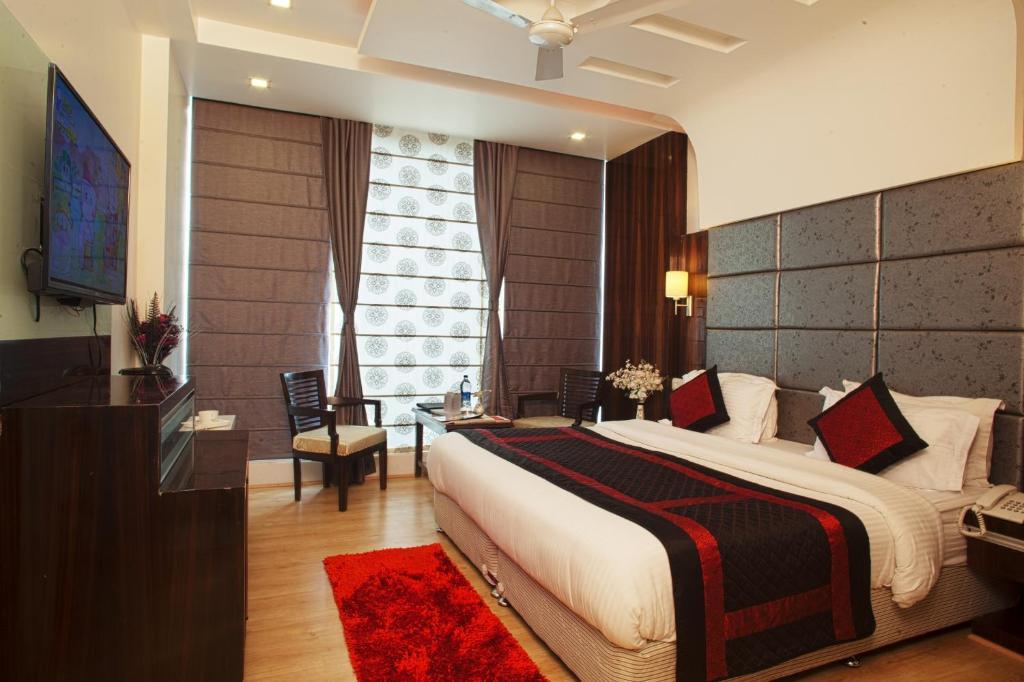 Hotel Delhi 55 -City Center Neu-Delhi Zimmer foto